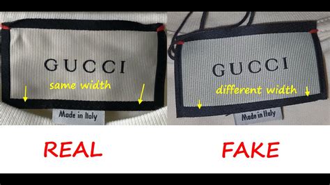 gucci mini t shirt original vs fake|vintage gucci logo t shirt.